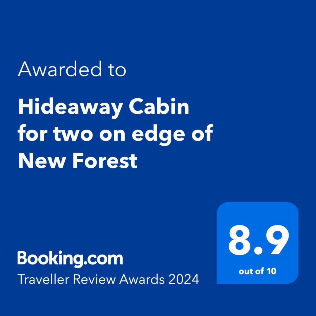 Hideaway Cabin For Two On Edge Of New Forest Hinton  Dış mekan fotoğraf