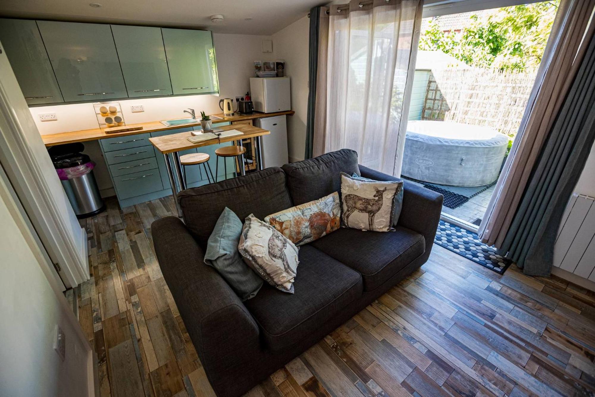 Hideaway Cabin For Two On Edge Of New Forest Hinton  Dış mekan fotoğraf